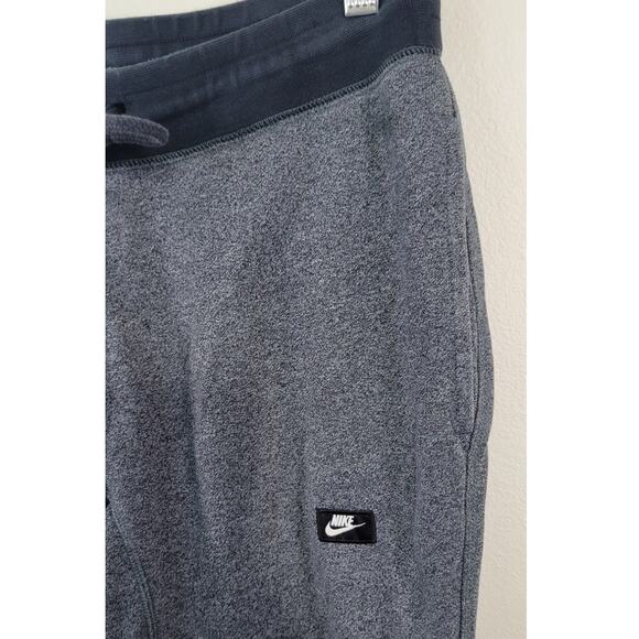 Nike Joggers Mens Medium Gray Athleisure Active Sporty Classic Sweatpants - Picture 4 of 6
